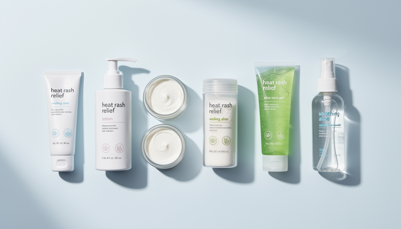 Featured image for Effective 6 Products Used in Heat Rash Care